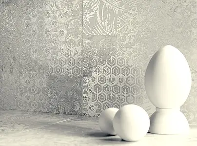 Decoratief element, Ongeglazuurd porseleinen steengoed, 60x60 cm, Oppervlak antislip